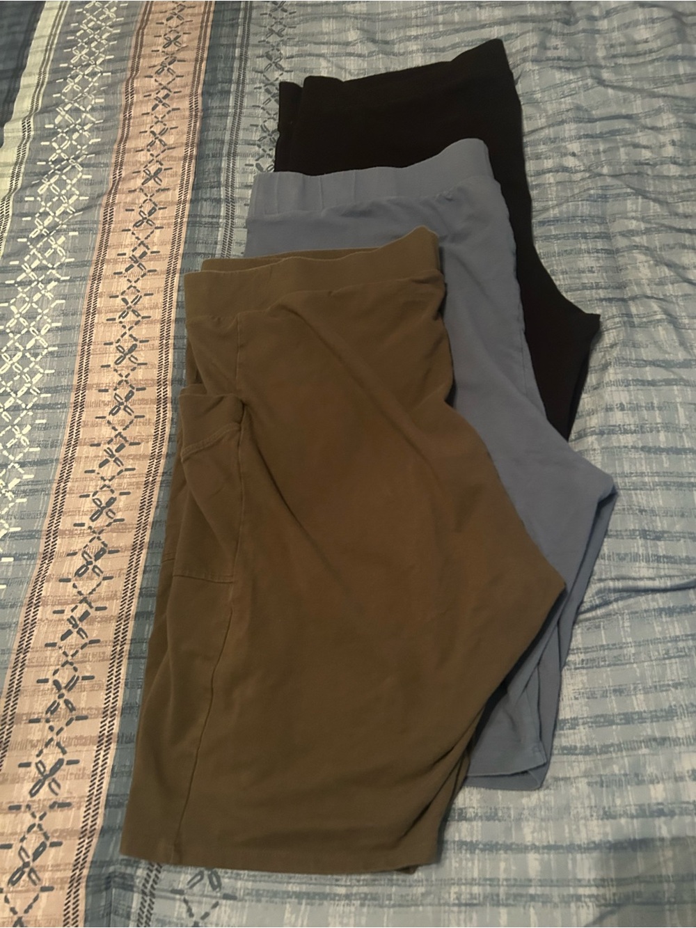 Torrid bike short bundle - Black, Blue, Olive